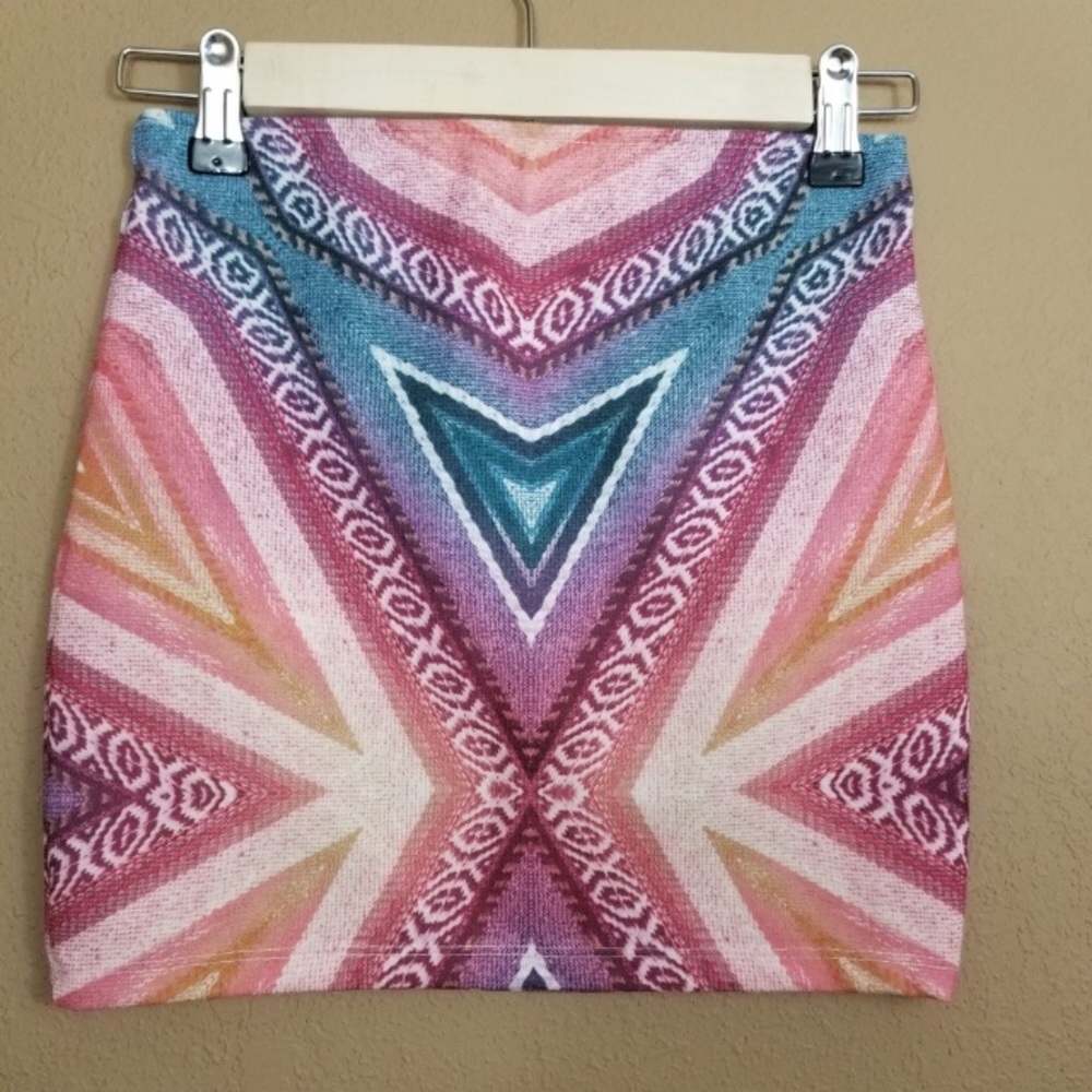 Zara bodycon mini skirt